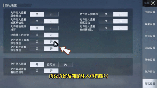 和平精英怎么隐藏战绩不让别人看到缩略图