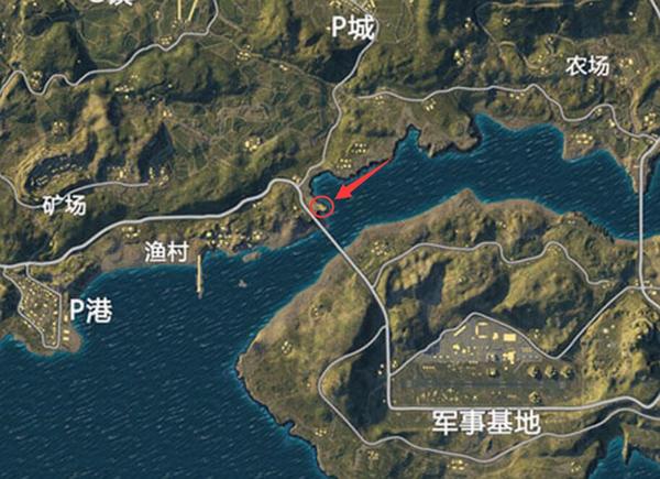 和平精英海岛地图哪里有狙图标