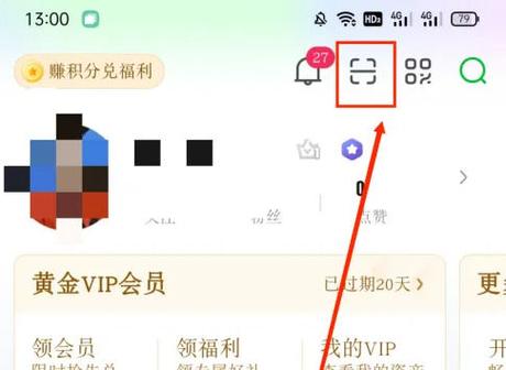 手机爱奇艺怎么让别人扫码登录会员缩略图