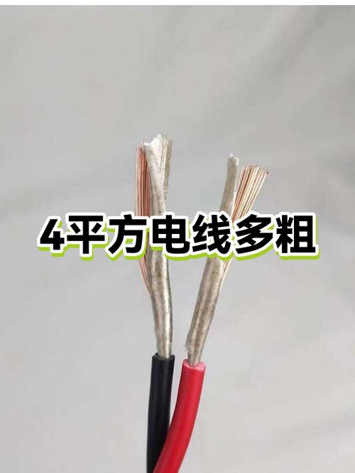 4平方电缆型号规格表图标