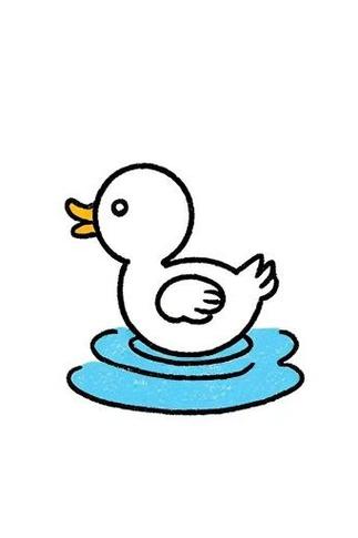 鸭子简笔画图片大全缩略图