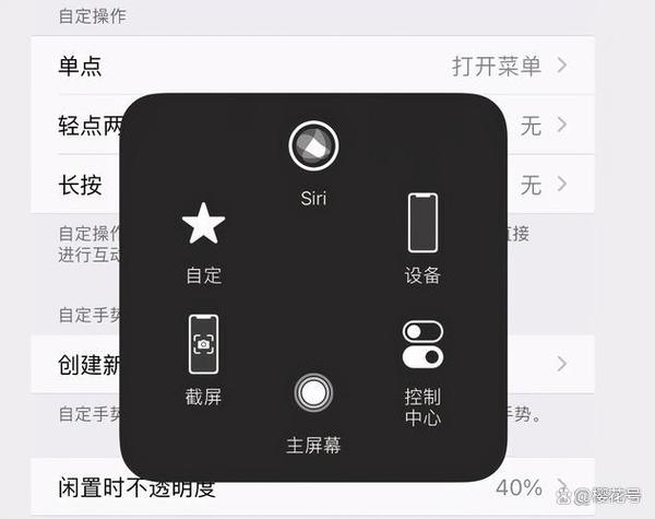 苹果手机上的悬浮球怎么设置缩略图