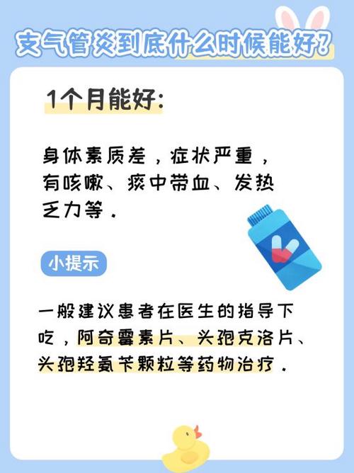 支气管炎一般多久能好缩略图