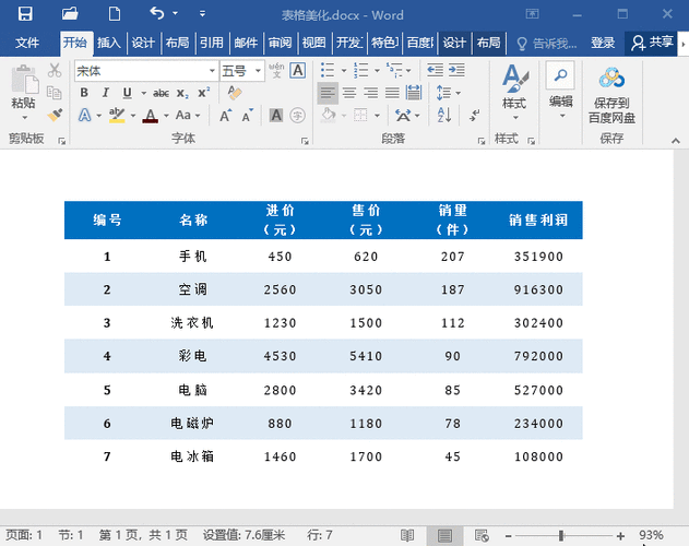 数据库的表怎么做以word表格形式图标