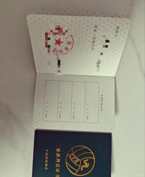 排球二级裁判证查询缩略图