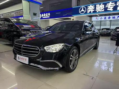 奔驰E300L黑色立标多人买吗缩略图