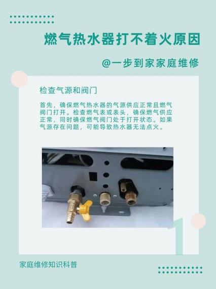燃气热水器常见故障及解决方法图标