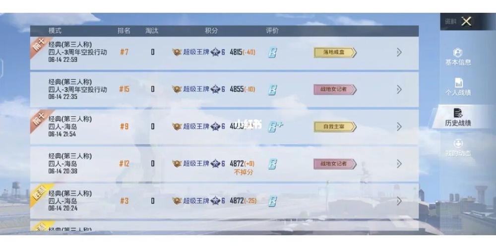 和平精英段位会掉吗缩略图