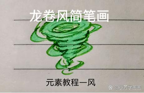 旋风图案的画法简笔画缩略图