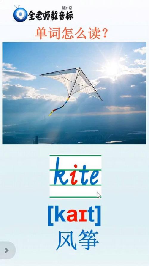 kites怎么读音发音英语怎么读图标
