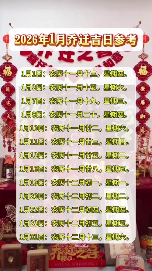 2026年4月搬家吉日查询表缩略图