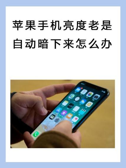 苹果8p屏幕一会亮一会暗怎么关闭缩略图