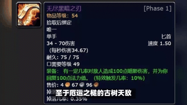 魔兽世界60年代五人本装备推荐图标