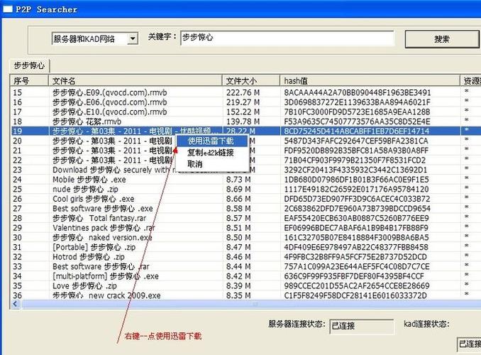 p2psearcher 7.10版的功能图标