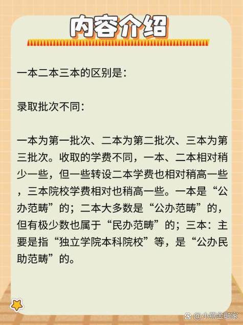 一本二本三本和本科有什么区别缩略图