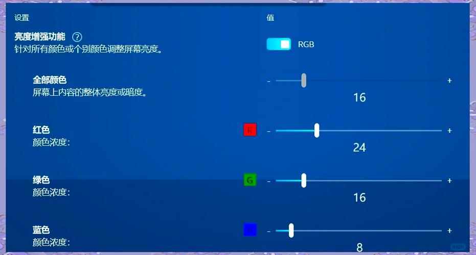 电脑显示器怎么调颜色缩略图