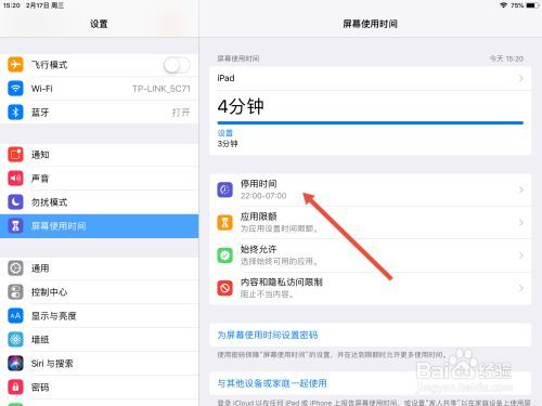 苹果ipad如何限制使用时间游戏截图