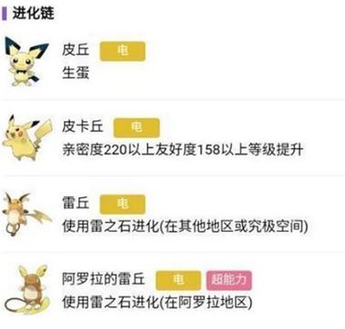 宝可梦朱紫皮丘几级进化皮卡丘缩略图