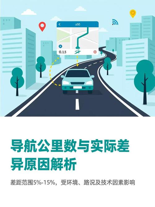 导航和实际公里数一样吗图标