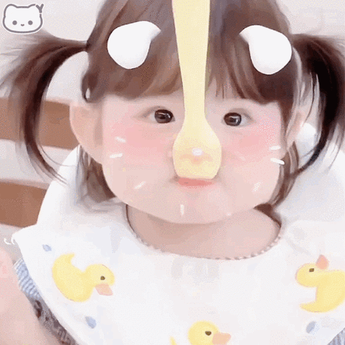可爱女宝宝表情包卖萌图标