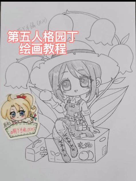 第五人格园丁厂长简笔画Q版缩略图