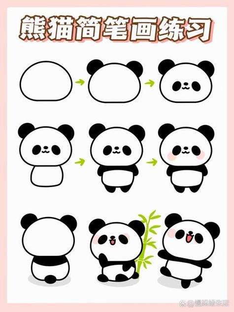 熊猫简笔画简单又好看游戏截图
