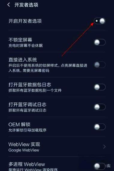 关闭开发者选项及usb调试选项图标