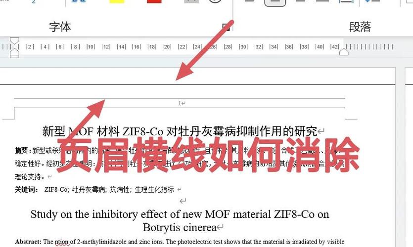 删除word横线的两种方法缩略图