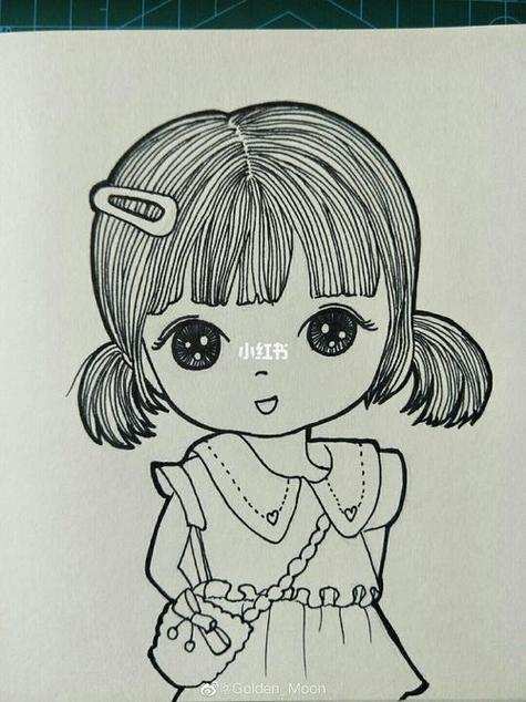 可爱的动漫人物简笔画教程缩略图