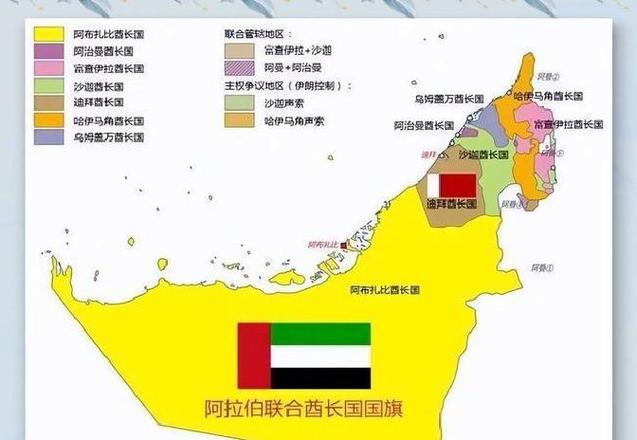 阿联酋是由几个酋长国组成的缩略图