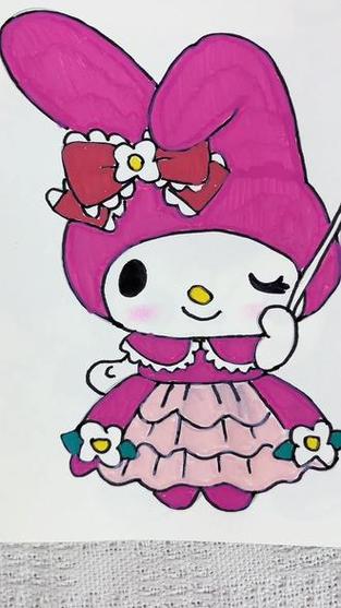 q版三丽鸥简笔画缩略图