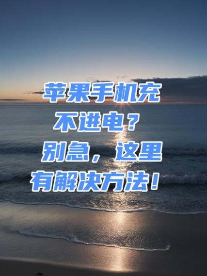 苹果手机进水充不进去电怎么办缩略图