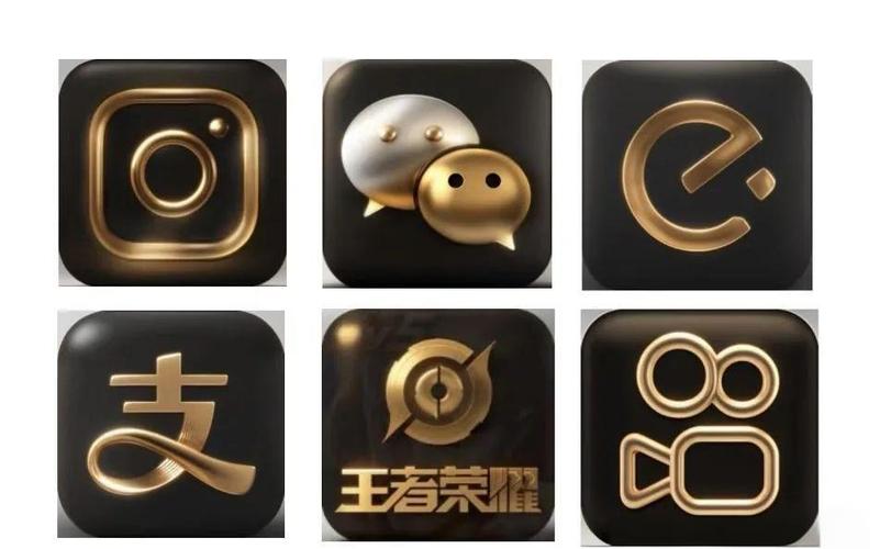 图标颜色和微信一样的缩略图