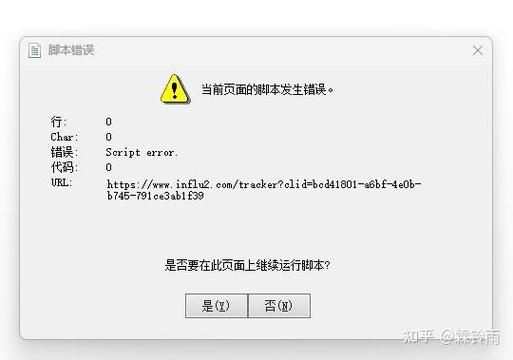 当前页面脚本发生错误怎么解决缩略图