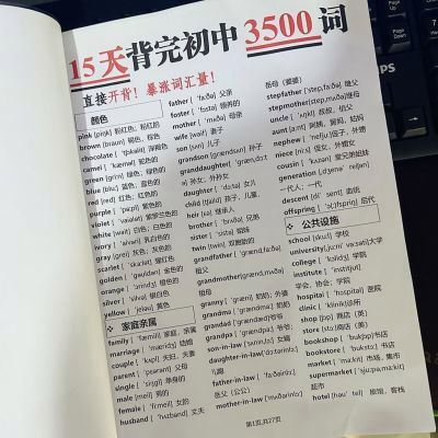 中考高频单词3500词汇表缩略图