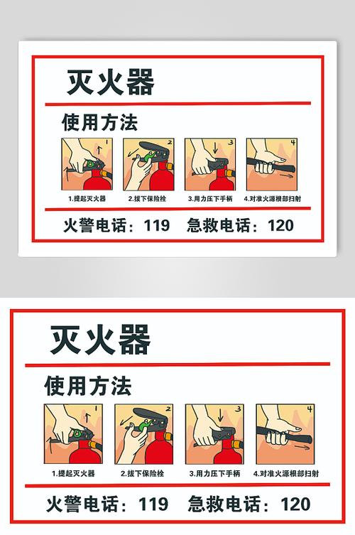 灭火器的正确使用方法视频教程图标