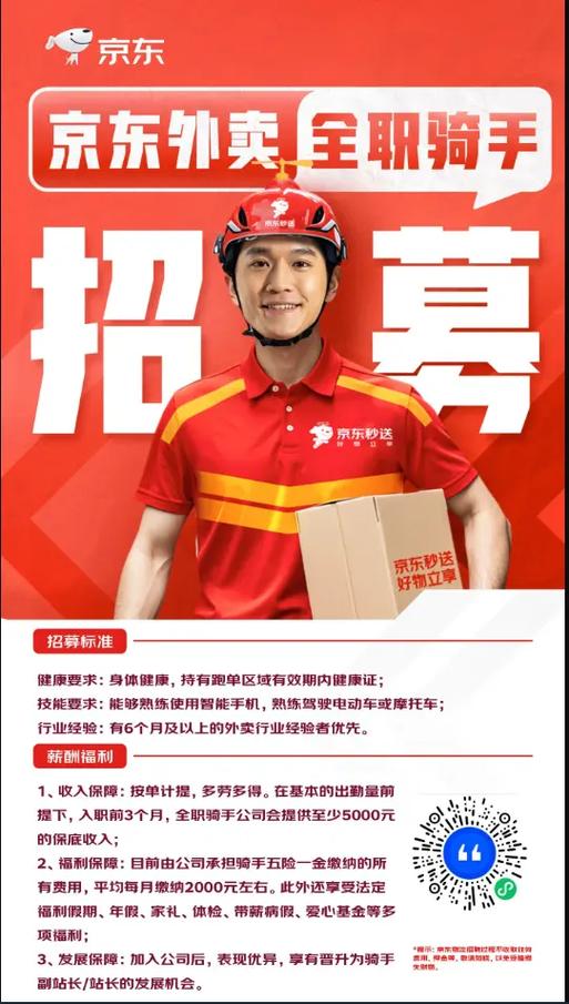 京东快递招聘条件及要求缩略图