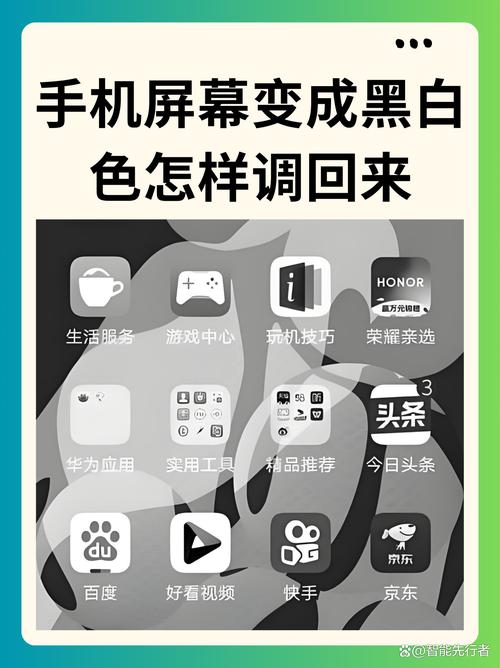 电脑屏幕突然变黑白了怎么办游戏截图