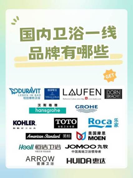 卫浴一线品牌都有哪些图标