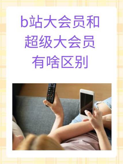 b站电视大会员和大会员有什么区别图标