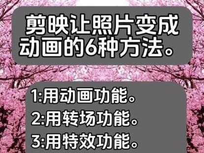 剪映怎么添加图片特效缩略图