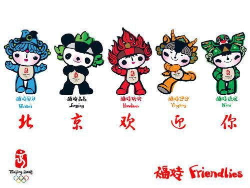 2008年奥运福娃一套值多少钱图标