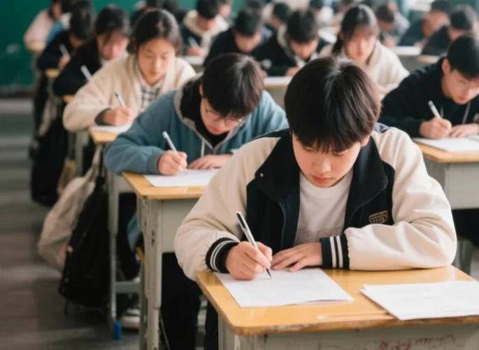 学生考试视频素材缩略图
