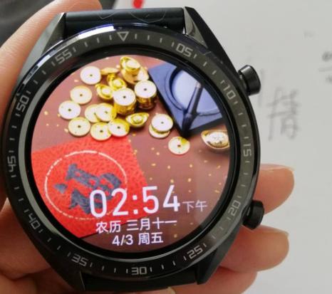 华为gt2待机表盘怎么更换照片缩略图