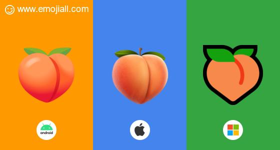 桃子表情符号emoji怎么打缩略图