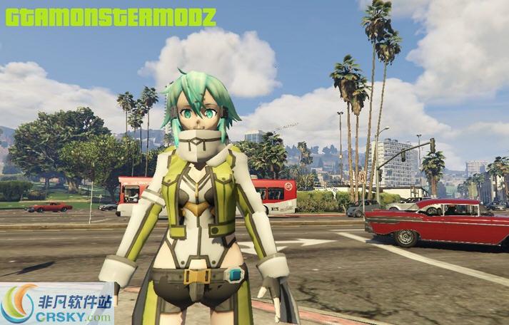 gta5线下女性角色mod图标