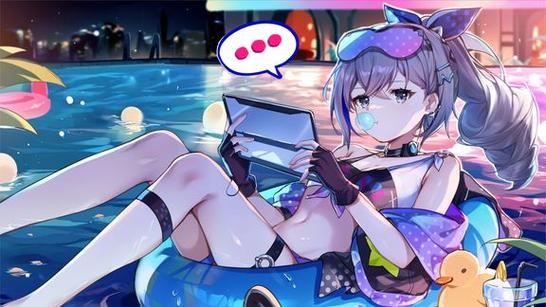 崩坏星穹铁道银狼泳装游戏截图