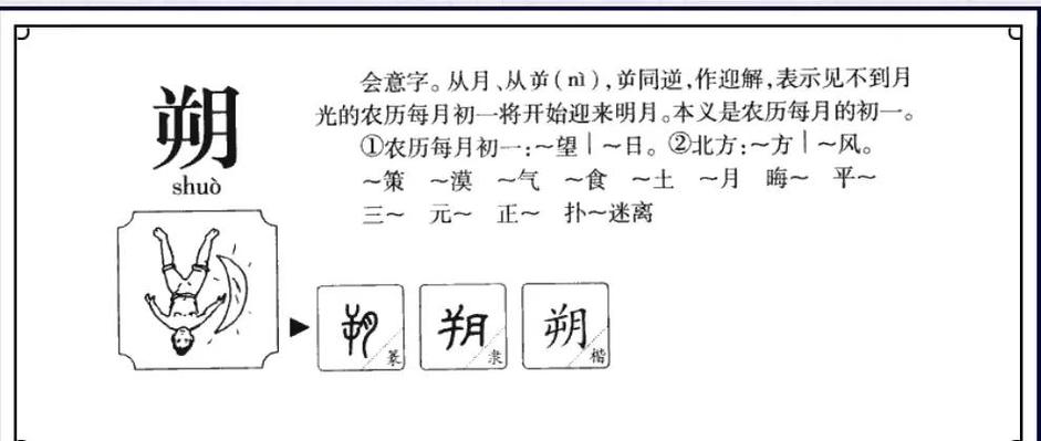 朔名字的意思是什么缩略图