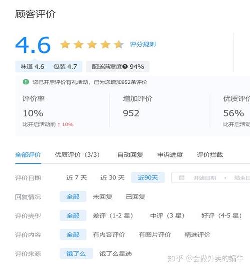 饿了么的评价在哪里图标