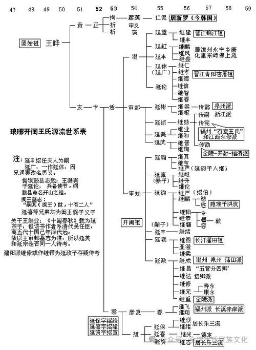 三槐堂王氏家谱字辈大全缩略图